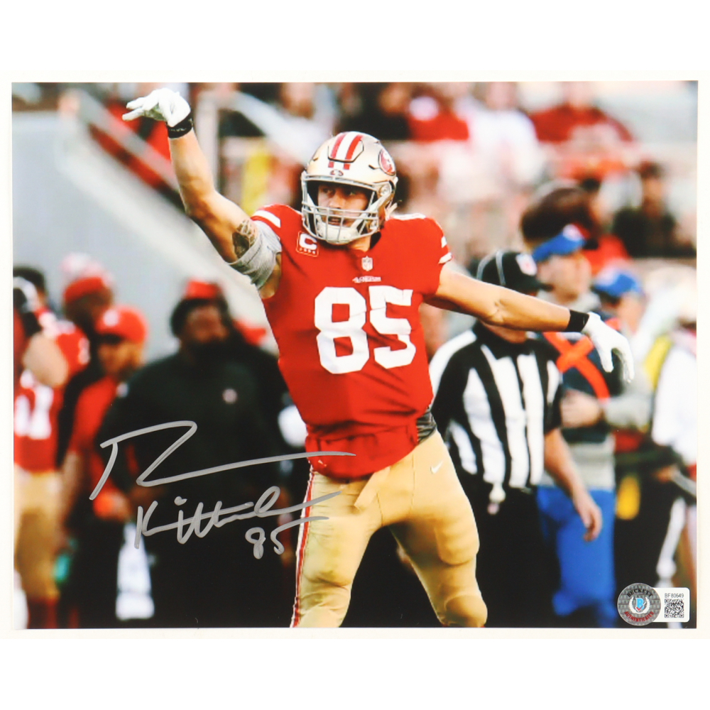 George Kittle Signed 49ers 8x10 Photo (Beckett) at PristineAuction.com