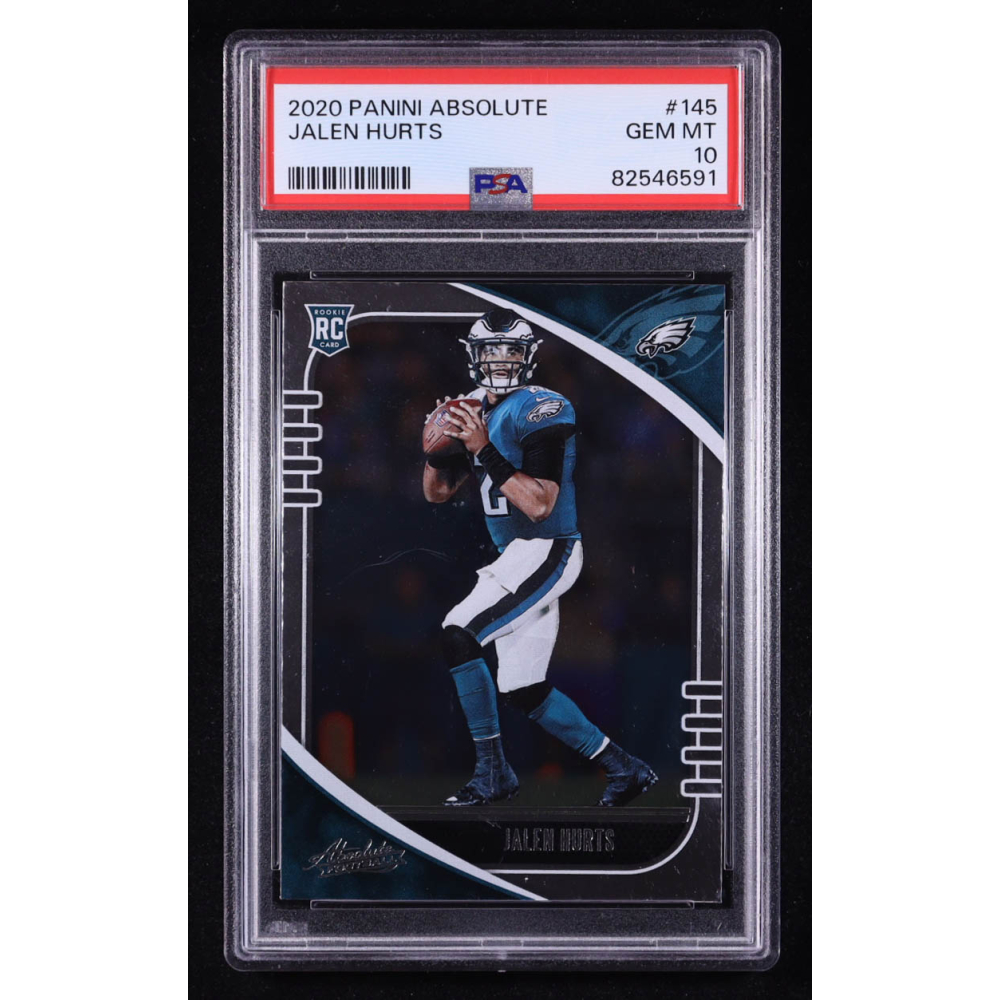 Jalen Hurts 2020 Absolute #145 RC (PSA 10) at PristineAuction.com
