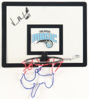 Vernon Maxwell Signed Magic Basketball Hoop Mini Backboard (PSA) at PristineAuction.com