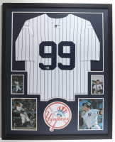 Aaron Judge Signed Yankees Custom Framed Jersey Display (Beckett) at PristineAuction.com