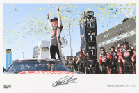 Christopher Bell Signed LE "2025 Shriners Children's 500 Victory" 12x18 Print (PA) at PristineAuction.com