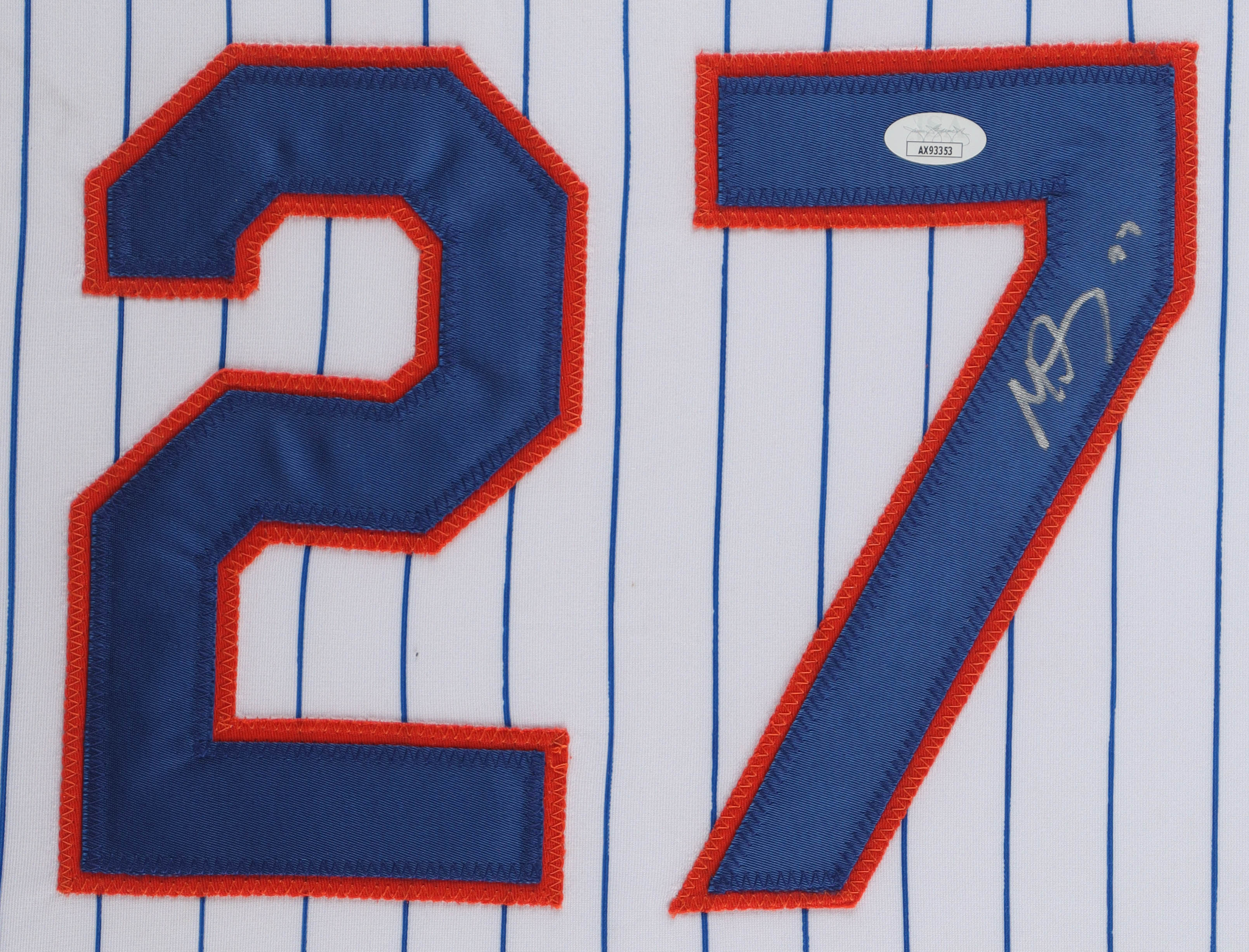 Mark Vientos Signed Mets Custom Framed Jersey Display (JSA) at PristineAuction.com Mark Vientos Signed Mets Custom Framed Jersey Display (JSA) at PristineAuction.com