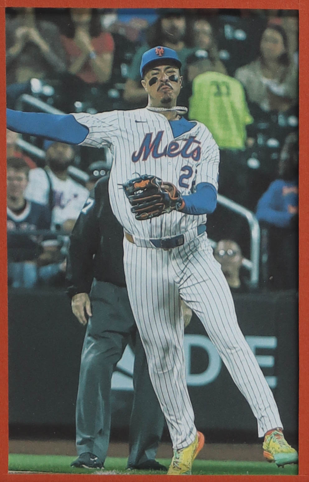 Mark Vientos Signed Mets Custom Framed Jersey Display (JSA) at PristineAuction.com Mark Vientos Signed Mets Custom Framed Jersey Display (JSA) at PristineAuction.com