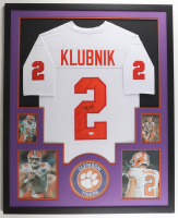 Cade Klubnik Signed Clemson Tigers Custom Framed Jersey Display (JSA) at PristineAuction.com