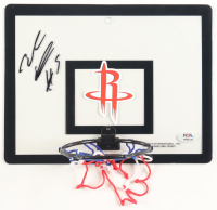 Montrezl Harrell Signed Rockets Basketball Hoop Mini Backboard (PSA) at PristineAuction.com
