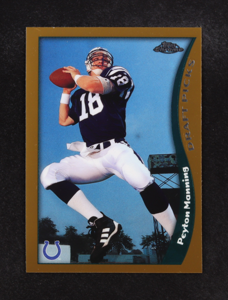 Peyton Manning 1998 Topps Chrome #165 RC