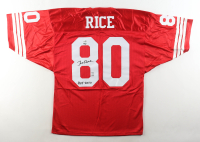 Jerry Rice Signed Jersey Inscribed "HOF 2010" (JSA) at PristineAuction.com