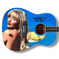 Sabrina Carpenter Signed "Short N' Sweet" Custom Acoustic Guitar (JSA) at PristineAuction.com