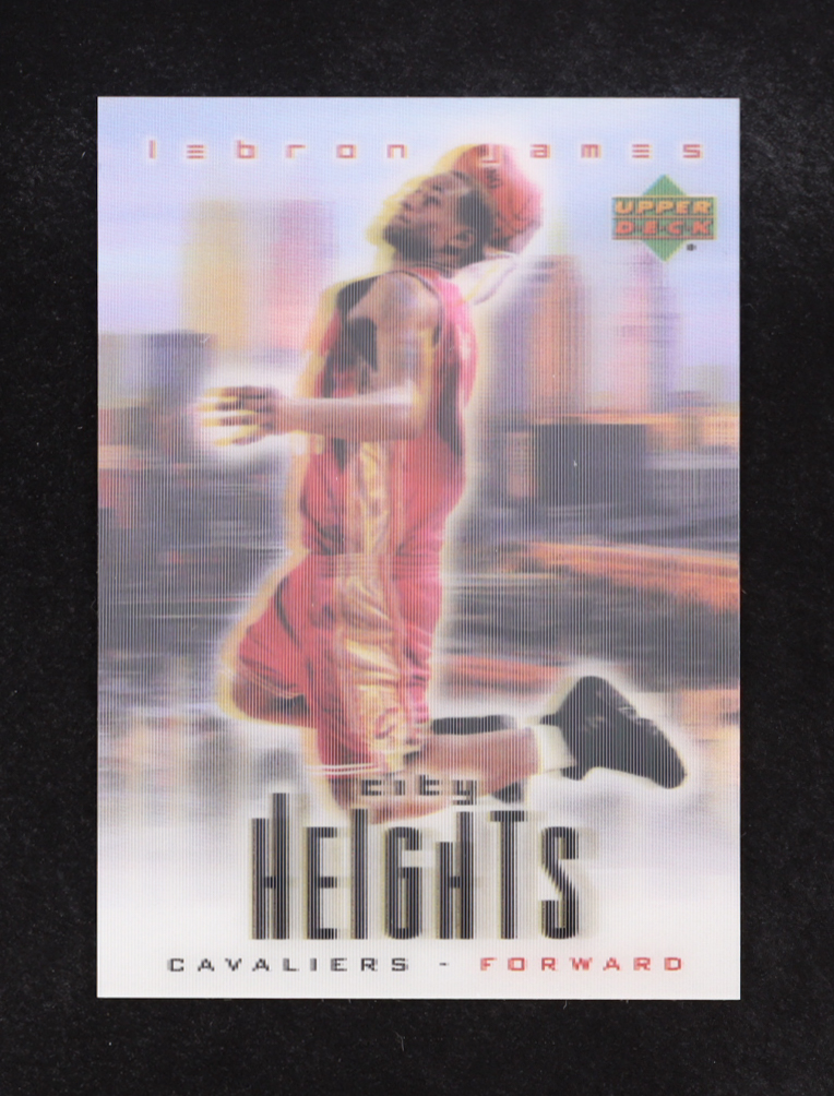 LeBron James 2003 Upper Deck City Heights LeBron James #NNO RC at PristineAuction.com LeBron James 2003 Upper Deck City Heights LeBron James #NNO RC at PristineAuction.com