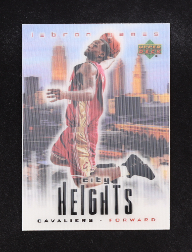 LeBron James 2003 Upper Deck City Heights LeBron James #NNO RC at PristineAuction.com LeBron James 2003 Upper Deck City Heights LeBron James #NNO RC at PristineAuction.com