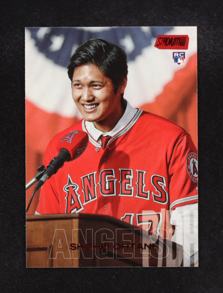 Shohei Ohtani 2018 Stadium Club Red Foil #138 RC