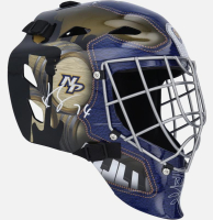 Juuse Saros Signed Predators Full-Size Goalie Mask (Fanatics) at PristineAuction.com