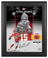 Patrick Mahomes LE Chiefs "Instant Impact Custom Framed Photo at PristineAuction.com