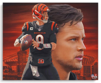 Joe Burrow Bengals 16x20 Brian Konnick Print at PristineAuction.com