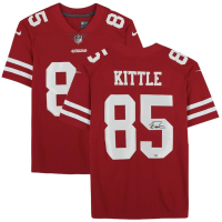 George Kittle Signed 49ers Nike Authentic Jersey (Fanatics) at PristineAuction.com