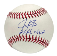 Juan Gonzalez Signed OML Baseball Inscribed "2x AL MVP" (Schwartz) at PristineAuction.com