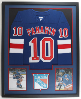 Artemi Panarin Signed Rangers Custom Framed Jersey Display (Fanatics) at PristineAuction.com