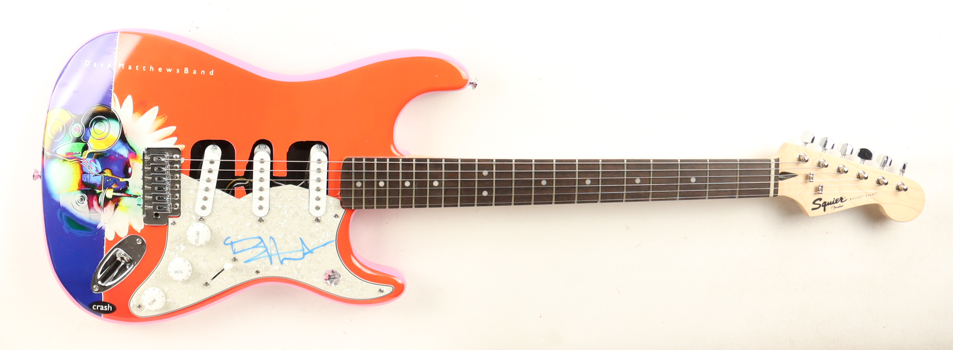 Dave Matthews Signed Custom Electric Guitar (REAL) at PristineAuction.com Dave Matthews Signed Custom Electric Guitar (REAL) at PristineAuction.com