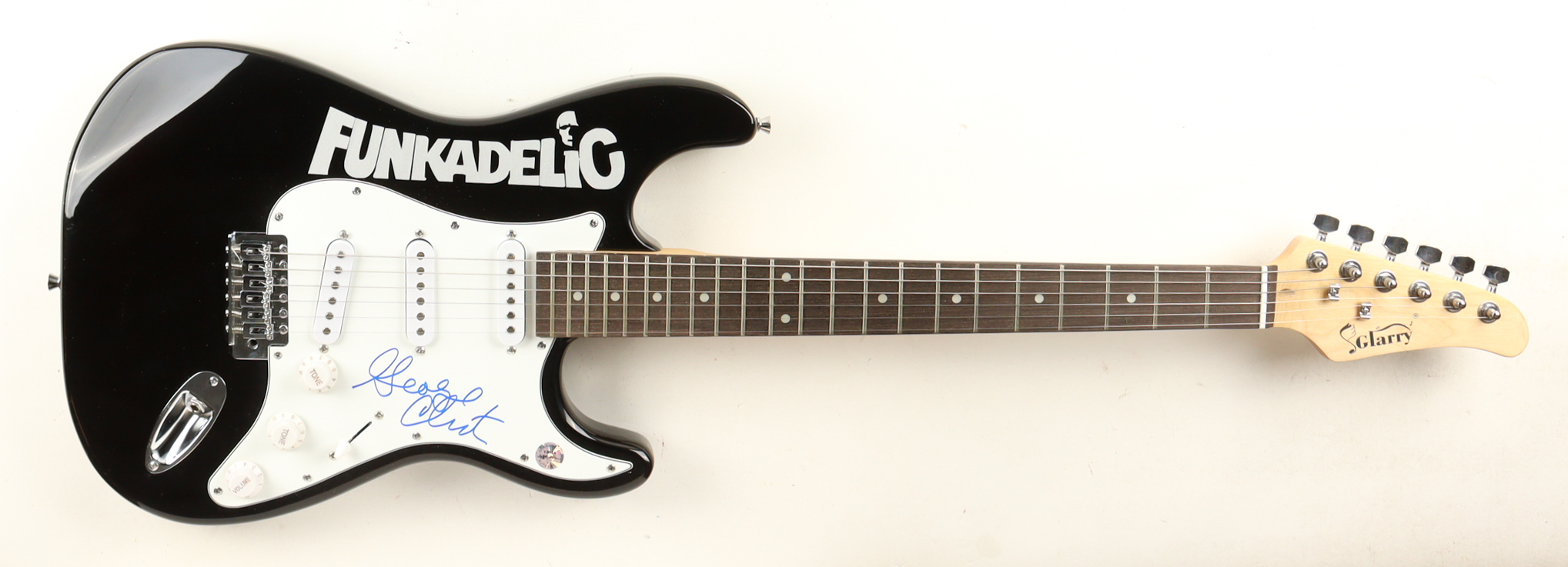 George Clinton Signed Custom Electric Guitar (REAL) at PristineAuction.com George Clinton Signed Custom Electric Guitar (REAL) at PristineAuction.com