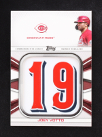 Joey Votto 2022 Topps Commemorative Jersey Number Medallion Series One #JNM-JV at PristineAuction.com
