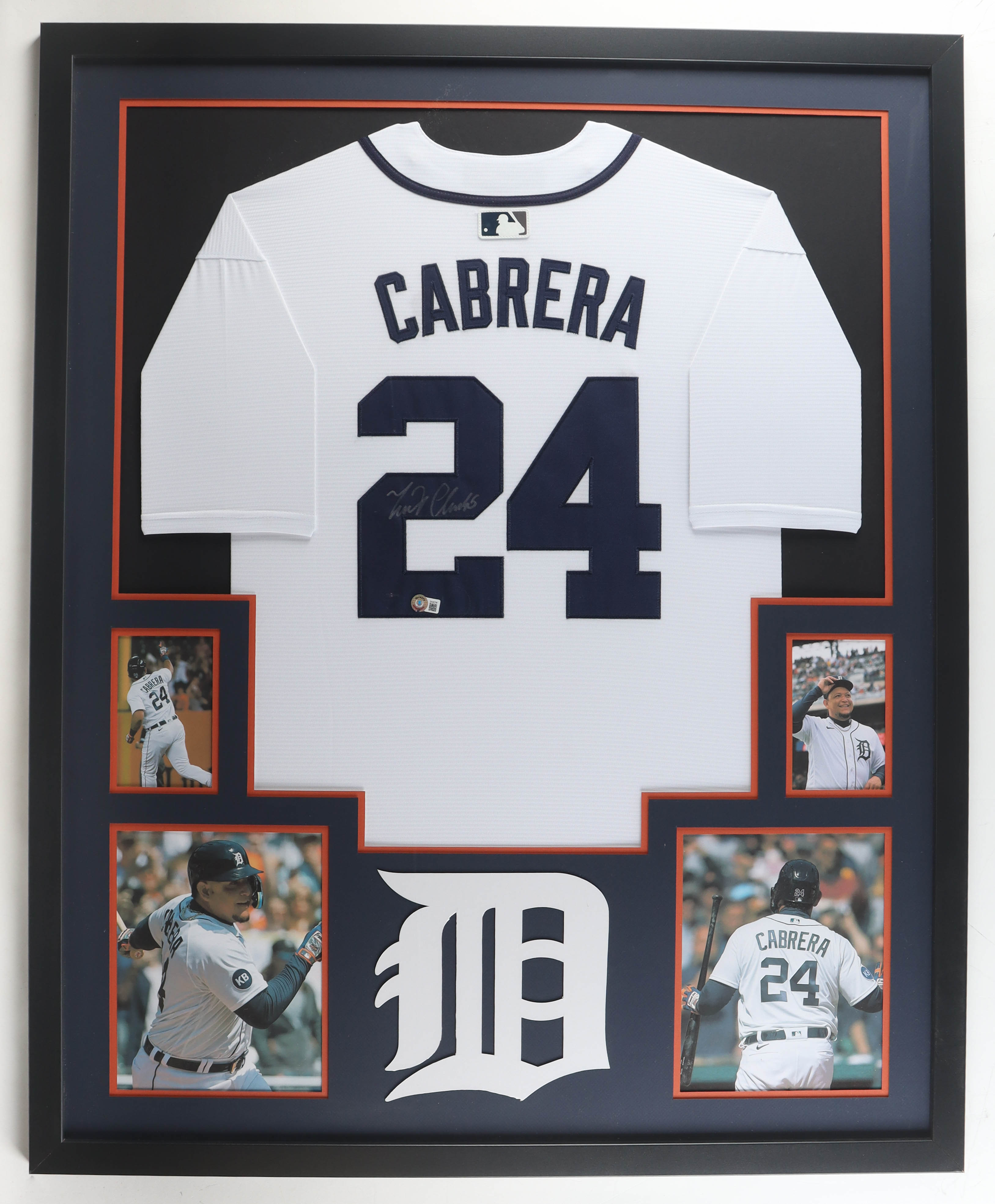 Miguel Cabrera Signed Tigers Custom Framed Jersey Display (Beckett) at PristineAuction.com Miguel Cabrera Signed Tigers Custom Framed Jersey Display (Beckett) at PristineAuction.com