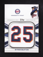 Byron Buxton 2022 Topps Commemorative Jersey Number Medallion Series One #JNM-BBU at PristineAuction.com
