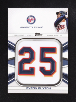 Byron Buxton 2022 Topps Commemorative Jersey Number Medallion Series One #JNM-BBU at PristineAuction.com