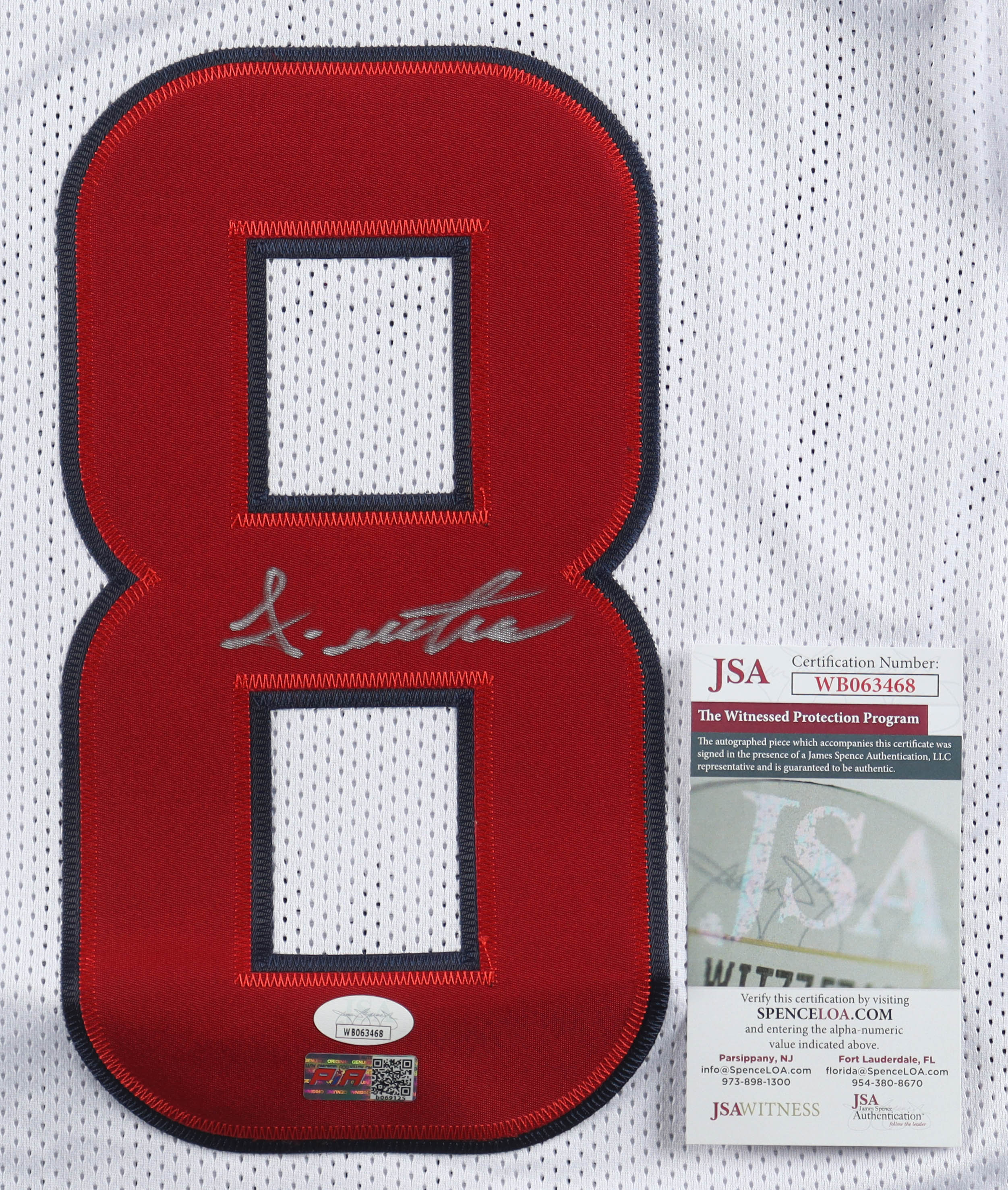 John Metchie III Signed Jersey (JSA) at PristineAuction.com John Metchie III Signed Jersey (JSA) at PristineAuction.com