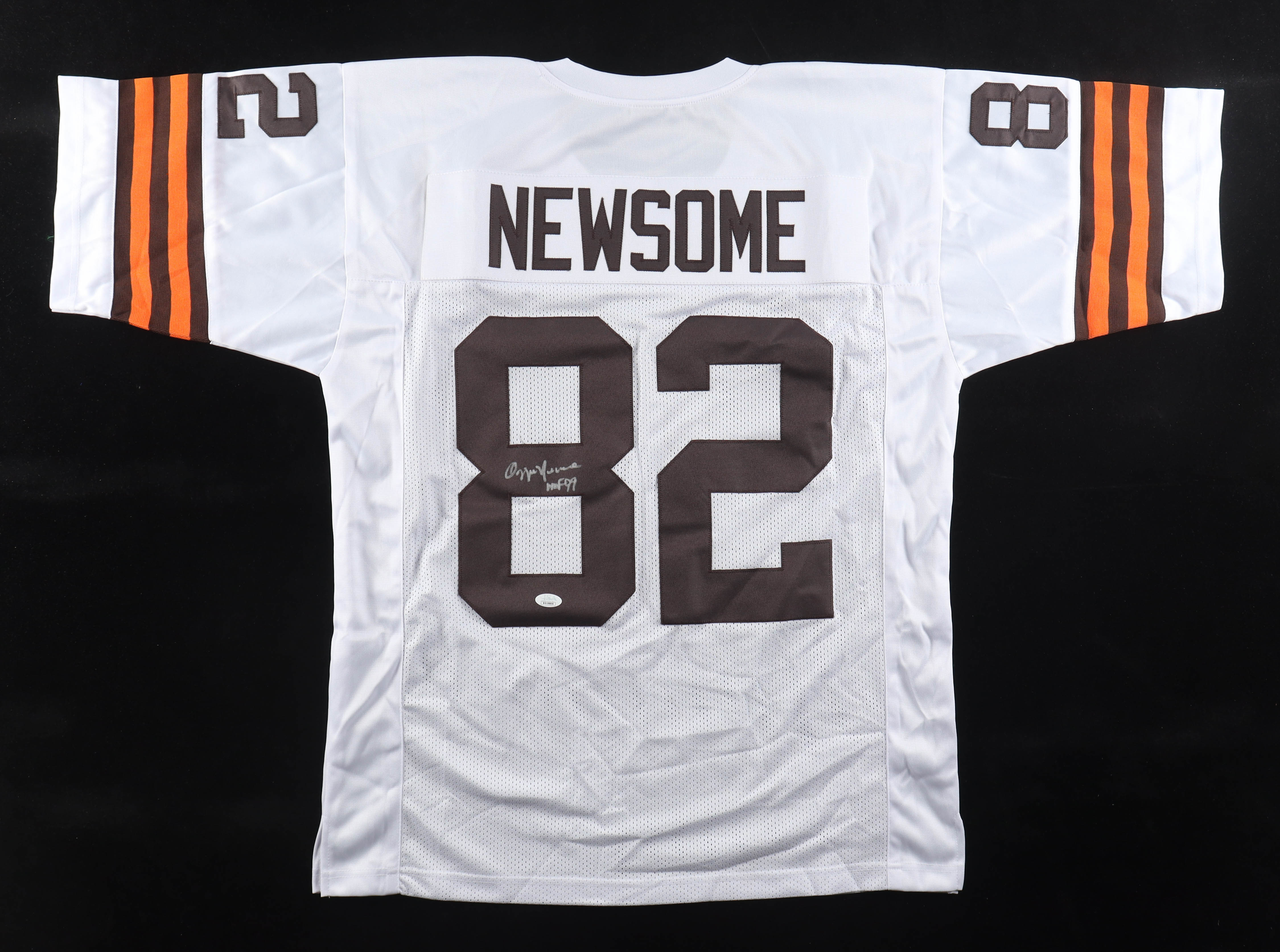 Ozzie Newsome Signed Jersey Inscribed "HOF 99" (JSA) at PristineAuction.com Ozzie Newsome Signed Jersey Inscribed "HOF 99" (JSA) at PristineAuction.com