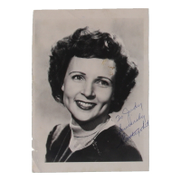 Betty White Signed 3.75x5 Photo Inscribed "Sincerely" (ACOA) at PristineAuction.com