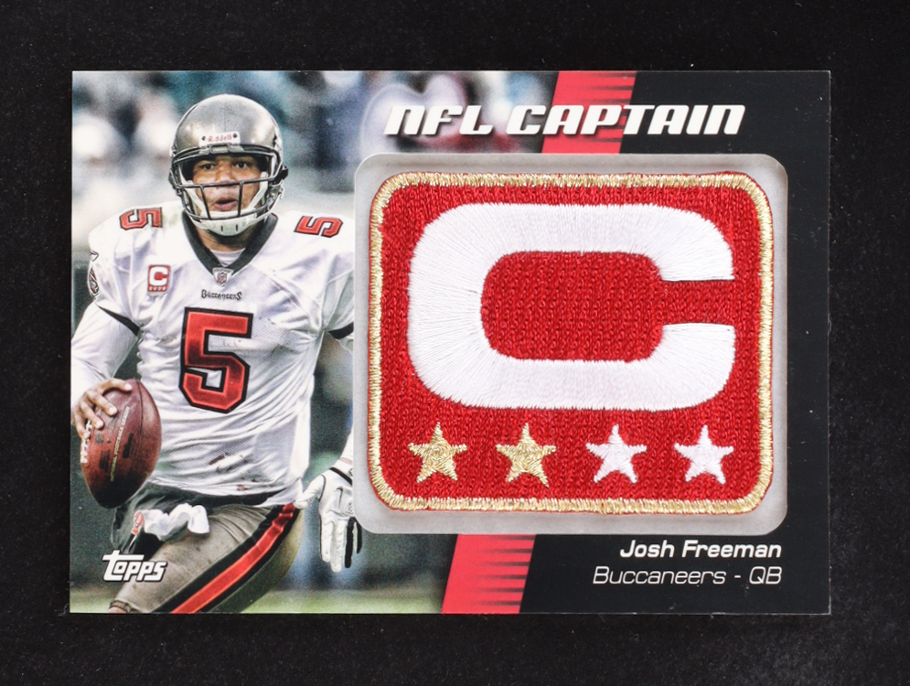 Josh Freeman 2012 Topps NFL Captain Patch #NCP-JF at PristineAuction.com Josh Freeman 2012 Topps NFL Captain Patch #NCP-JF at PristineAuction.com