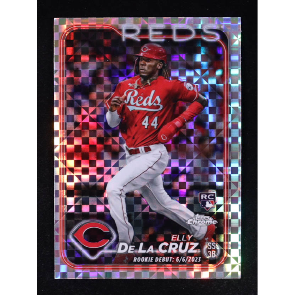 Elly De La Cruz 2024 Topps Chrome Update X-Fractors #USC150 RC at PristineAuction.com