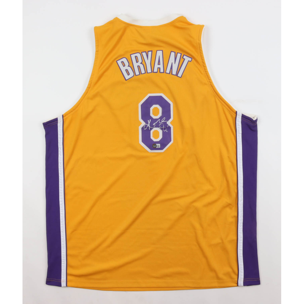 Kobe Bryant Signed Lakers Reebok Authentic Jersey (Beckett) at PristineAuction.com