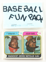 1974 Topps Baseball Card Fun Pack with (10) Cards at PristineAuction.com