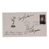 Tony Randall & Jack Klugman Signed 1996 NATAS FDC Envelope (ACOA) at PristineAuction.com