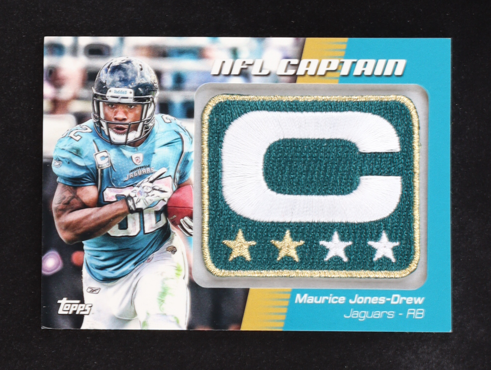 Maurice Jones-Drew 2012 Topps NFL Captain Patch #NCP-MJD at PristineAuction.com Maurice Jones-Drew 2012 Topps NFL Captain Patch #NCP-MJD at PristineAuction.com