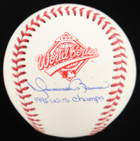 Mariano Rivera Signed 1996 World Series Baseball Inscribed "1996 W.S. Champs" (JSA) at PristineAuction.com