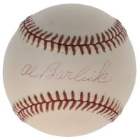 Al Barlick Signed ONL Baseball (JSA) at PristineAuction.com