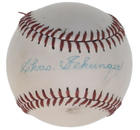 Charlie Gehringer Signed Worth Baseball (JSA) at PristineAuction.com