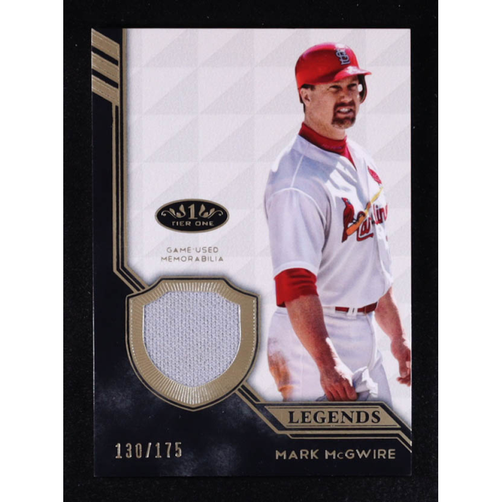 Mark McGwire 2018 Topps Tier One Legend Relics #T1RLMM #130/175 at PristineAuction.com