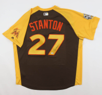 Giancarlo Stanton Signed National League All-Stars Authentic Majestic Jersey (JSA) at PristineAuction.com