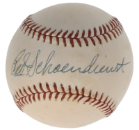 Red Schoendienst Signed ONL Baseball (PSA) at PristineAuction.com