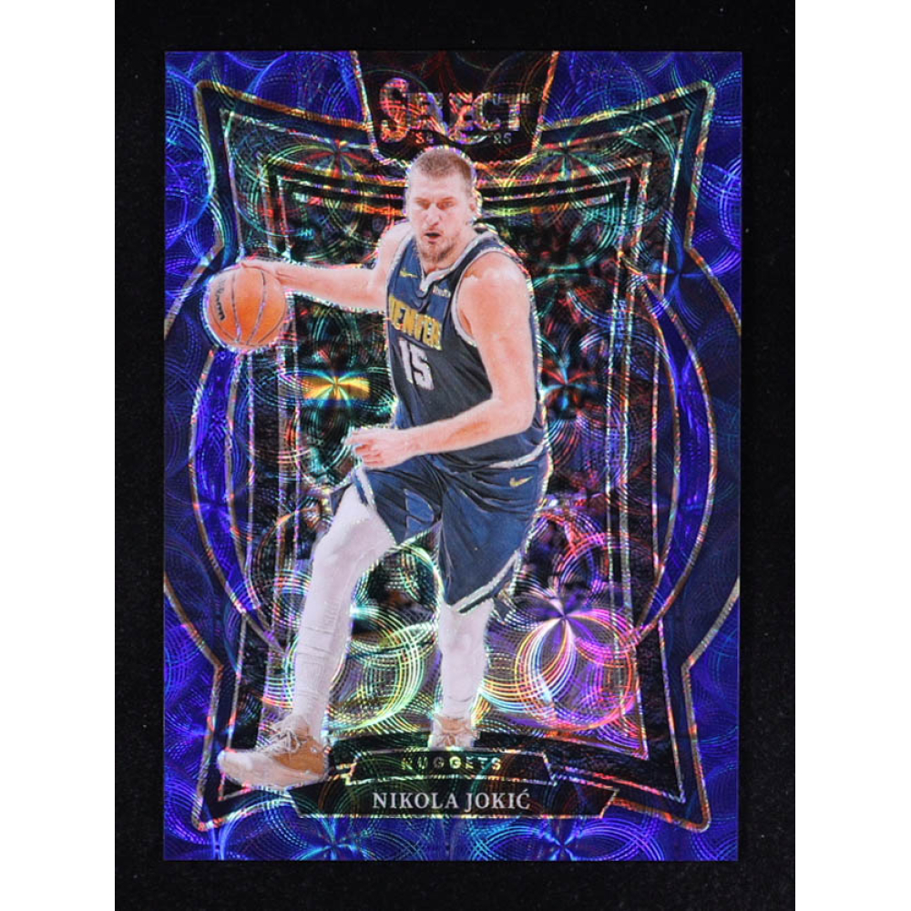 Nikola Jokic 2024-25 Select Blue Scope Prizms #14 #206/249 at PristineAuction.com Nikola Jokic 2024-25 Select Blue Scope Prizms #14 #206/249 at PristineAuction.com