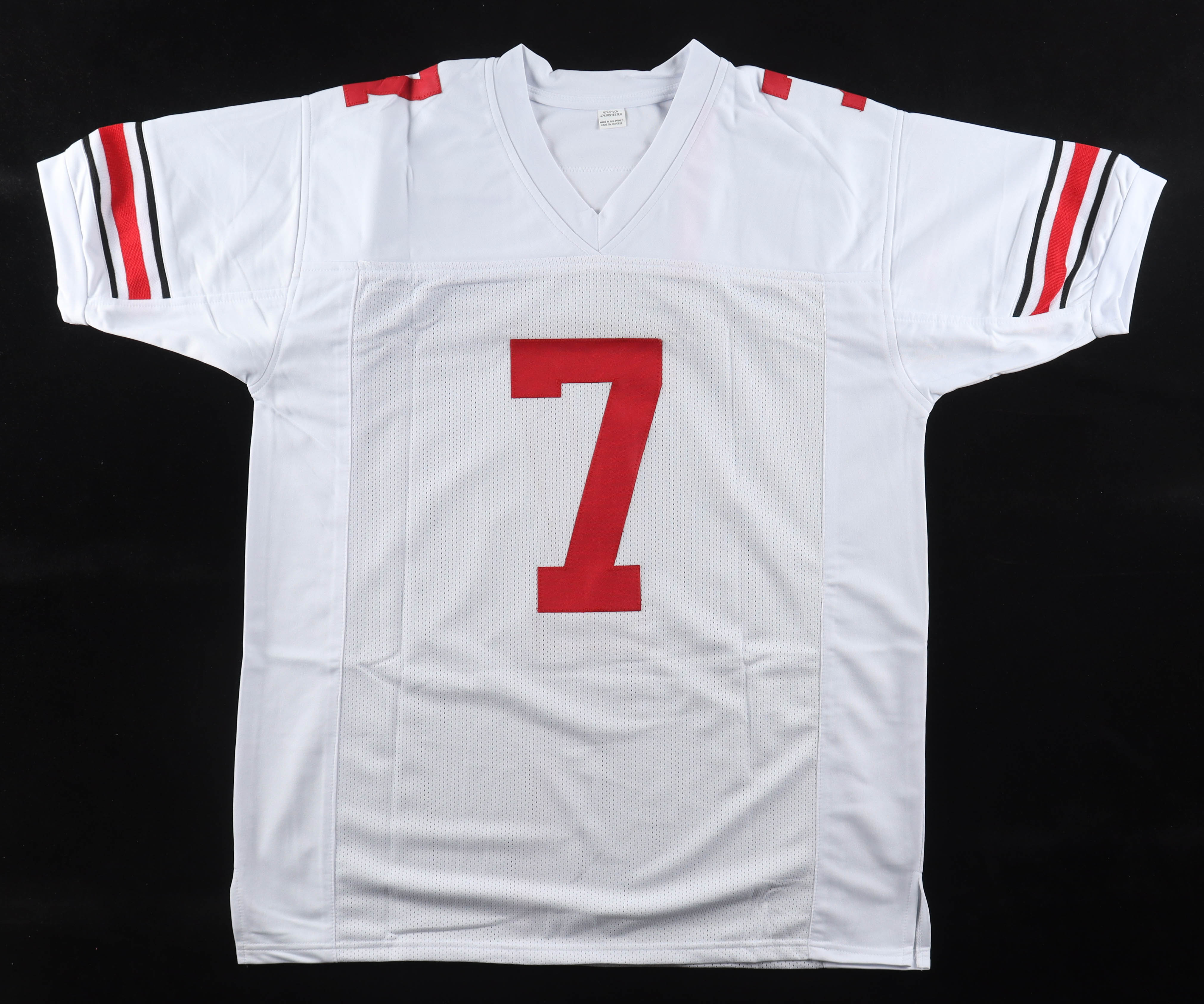 Dwayne Haskins Jr. Signed Jersey Inscribed "2019 Rose Bowl MVP" (Beckett) at PristineAuction.com Dwayne Haskins Jr. Signed Jersey Inscribed "2019 Rose Bowl MVP" (Beckett) at PristineAuction.com