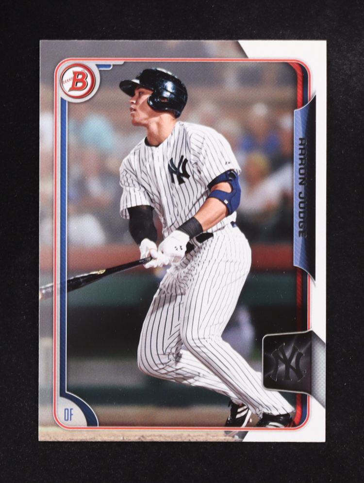 Aaron Judge 2015 Topps Bowman #150 RC at PristineAuction.com Aaron Judge 2015 Topps Bowman #150 RC at PristineAuction.com
