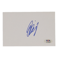 Evangeline Lilly Signed 4x6 Cut (PSA) at PristineAuction.com