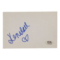 Kendall Jenner Signed 4x6 Cut (PSA) at PristineAuction.com