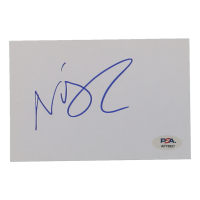 Nicolas Cage Signed 4x6 Cut (PSA) at PristineAuction.com