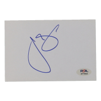 Jason Statham Signed 4x6 Cut (PSA) at PristineAuction.com