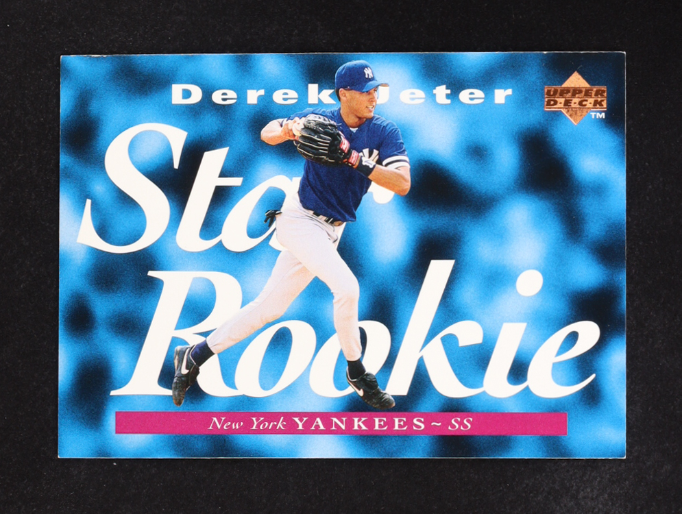 Derek Jeter 1995 Upper Deck Star Rookie #225 RC at PristineAuction.com Derek Jeter 1995 Upper Deck Star Rookie #225 RC at PristineAuction.com